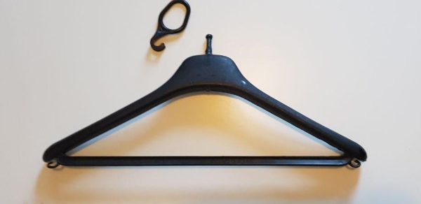 Anti-Theft Hanger Black 44cm with hook