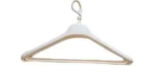 Anti Theft Hanger Plastic White