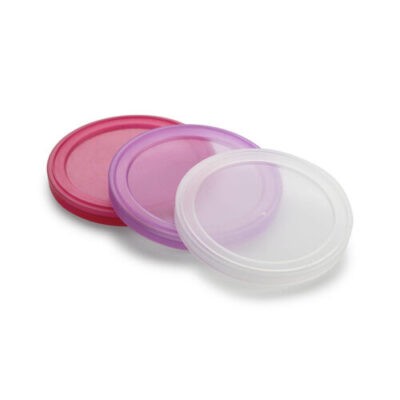 Snap On Lids 101mm - Assorted Colours/Carton 1000 units