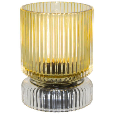 Amber Red Lamp 12cm