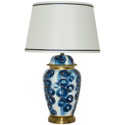 Ocean Jar Lamp with Shade 80cm