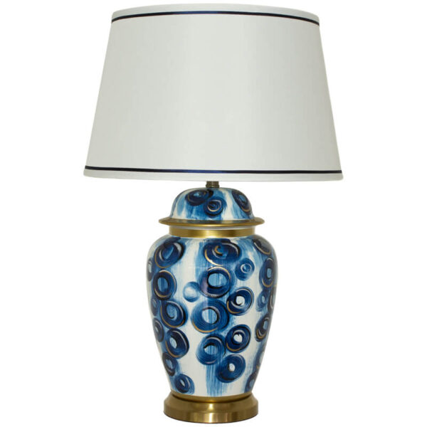 Ocean Jar Lamp with Shade 80cm