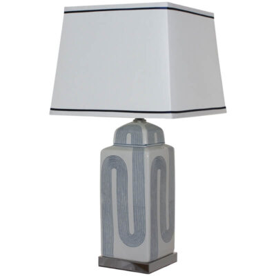 Capri Jar Lamp With Shade 72cm