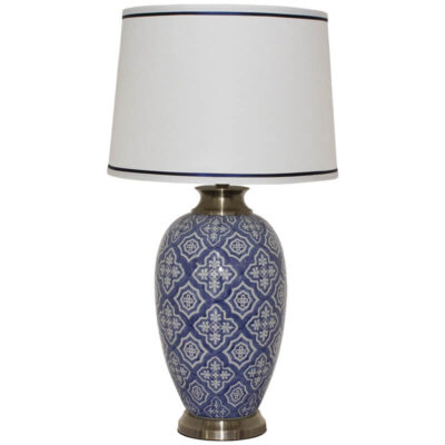 Snieg Jar Lamp With Shade 75cm