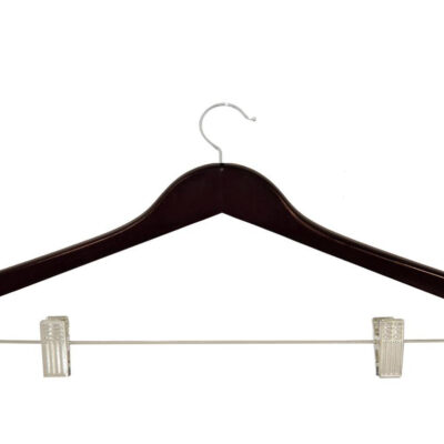Standard Female Wooden Hanger Mahogany