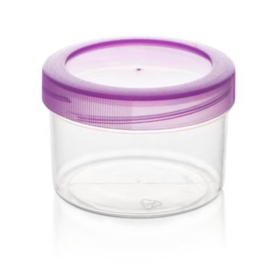 Round Tub with Lid/ 1000's Assorted Colours 480ml