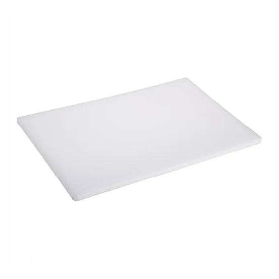 Cutting Board PE – White 500 x 380mm White PE Cutting Board 500x380mm - HACCP Colour Coded - Mitrend South Africa