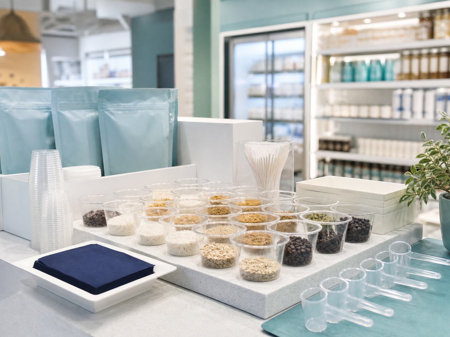 Sampling and retail supplies