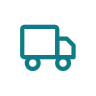 Fast national delivery icon