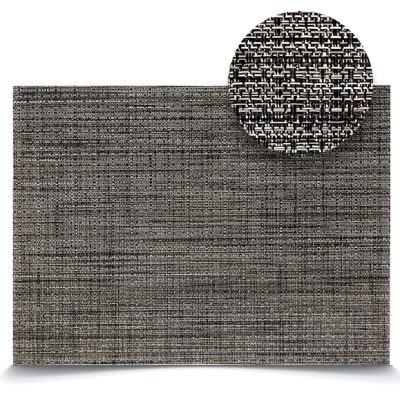 Fine Weave Charcoal Placemat 30X41 cm