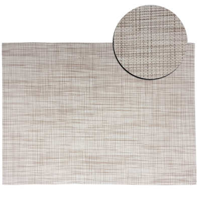 FINE WEAVE SANDSTONE PLACEMAT 30X41CM