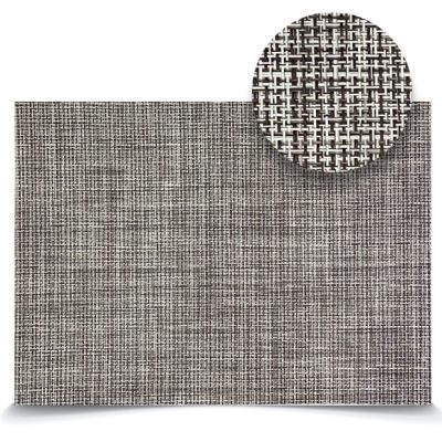 Fine Weave Grey Placemat 30X41 cm