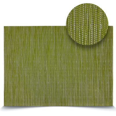 Fine Weave Leaf Green Placemat 30X41 cm