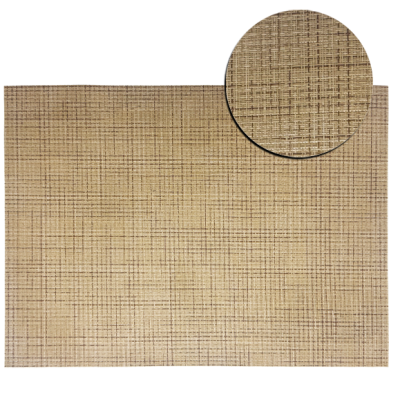FINE WEAVE SAHARA BROWN PLACEMAT 30X41CM